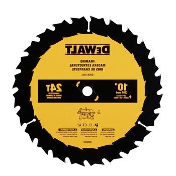 CIRCULAR SAW BLADES | Dewalt DWA11024 10 in. 24T Tungsten Carbide-Tipped Steel General Purpose Circular Saw Blade
