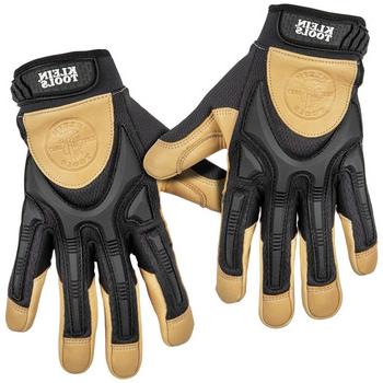 WORK GLOVES | Klein Tools 60189 Leather Work Gloves - X-Large