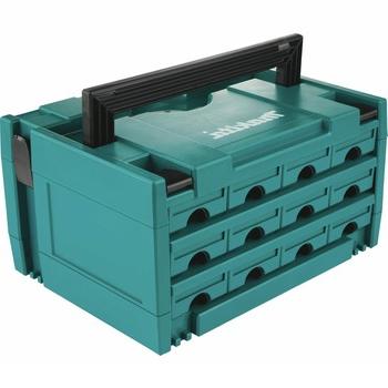 TOOL STORAGE SYSTEMS | Makita P-84327 MAKPAC 12 Drawers 8-1/2 in. x 15-1/2 in. x 11-5/8 in. Interlocking Case